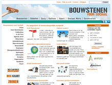 Tablet Screenshot of bouwstenenvoorsociaal.nl
